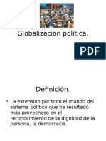 Globalización Política