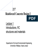 Lecture1 - Intro and Concrete Materials