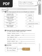 Ce1 Exercices Mot Etiquette