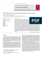 Breastfeed and Overweight in Infants