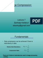 Image Compression: Sankalp Kallakuri