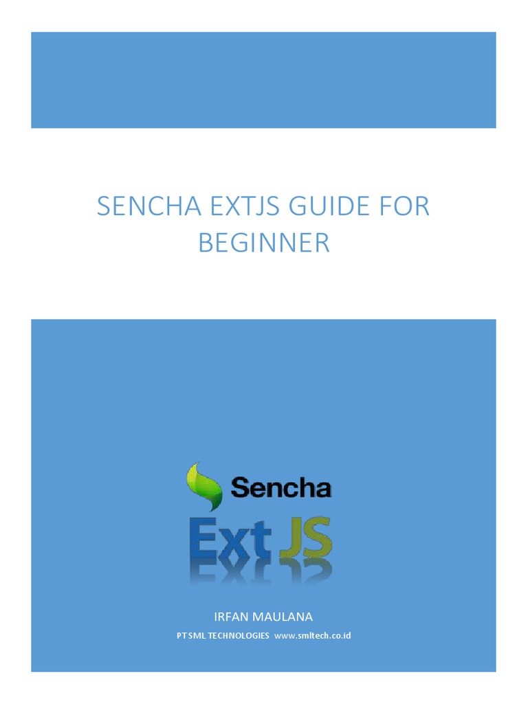 Panduan Sencha ExtJS untuk Pemula | PDF