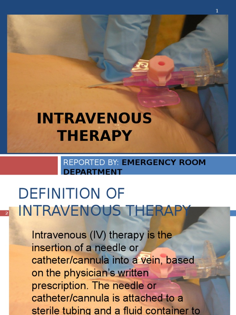 intravenous therapy Intravenous Therapy Medical Treatments