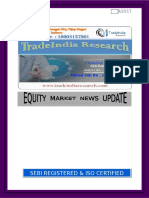 Stock Market Report For 9th March 2017 - TradeIndia Research