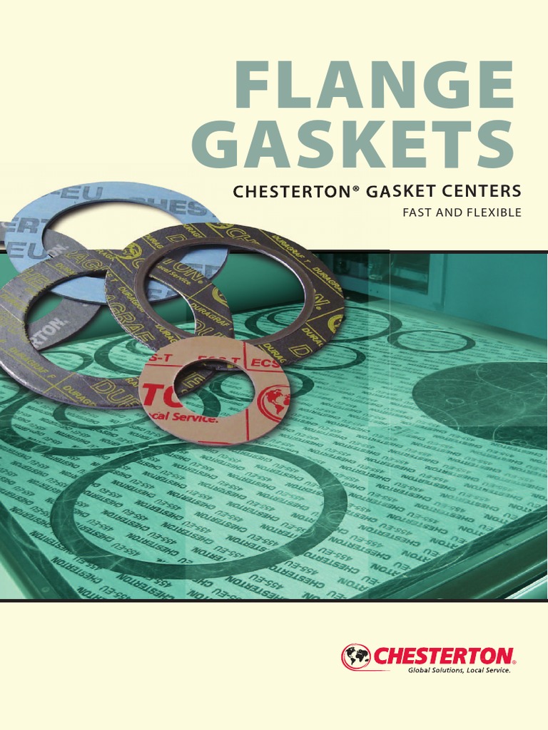 Flange Gaskets Chesterton® Gasket Centers Chesterton® Gasket Centers