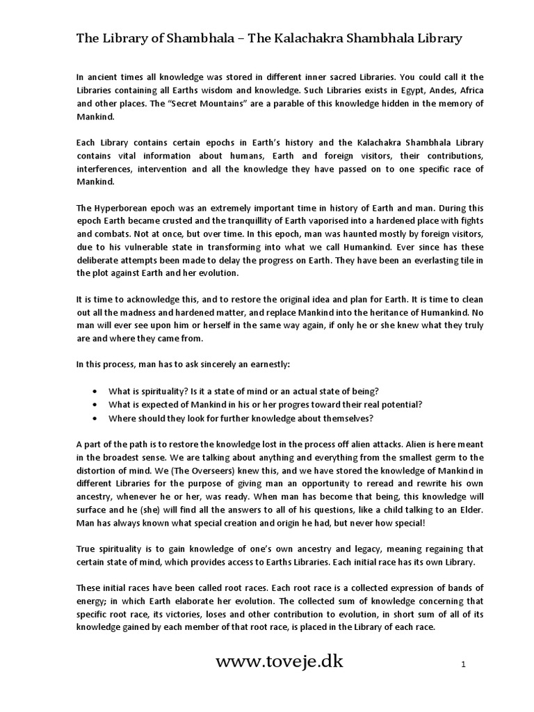 The Kalachakra Shambhala Library Pdf Pdf Plane Esotericism Chakra