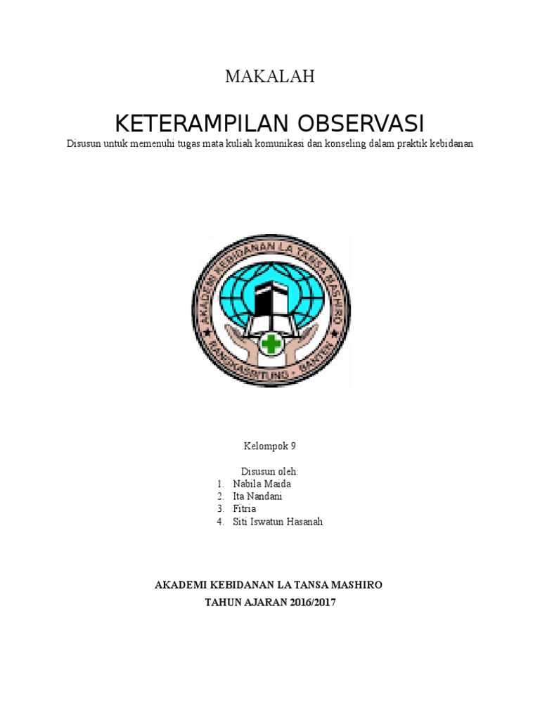 Keterampilan Observasi