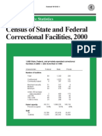 Census of State and Federal Correctional Facilities, 2000: Bureau of Justice Statistics