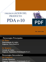 Simulación de Venta: Caso PDA r-10