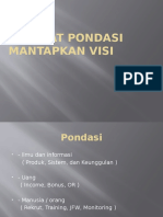 Perkuat Pondasi Mantapkan Visi