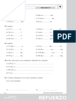 Refuerzo: Matemáticas 5.º