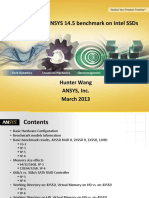 Ansys 145 Intel SSD Benchmark