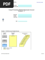 Foreign DTI Subsidiary (FDS) Risk Rating System Scorecard Schedules 1 - 4