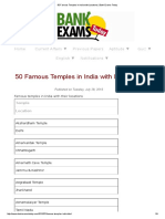 50 Famous Temples in India With Locations - Bank Exams Today