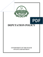 Deputation Policy