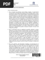 Resolución Judicial Piñera