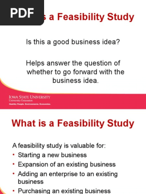 Feasibility Study