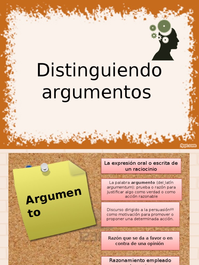 Argumentos y No Argumentos | PDF | Argumento | Epistemología