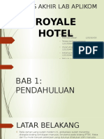 Ppt Royale Hotel