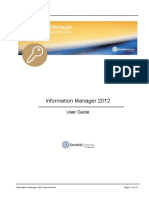 Information Manager - Guide