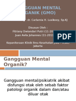 Gangguan Mental Organik (GMO) Fitri