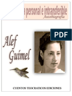 Libro - Una Historia Personal e Intransferible (Alef Guimel)