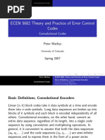 ECEN 5682 Theory and Practice of Error Control Codes