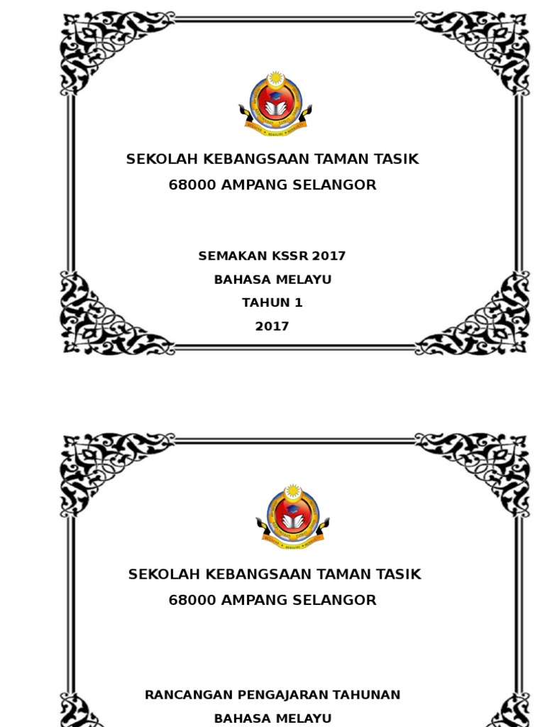 Cover RPT BM | PDF