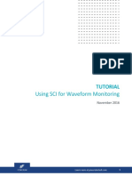 Tutorial Using SCI For Waveform Monitoring