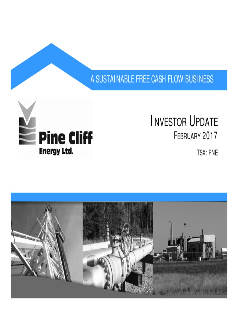 Pine Cliff Energy Investor Update 2017 | PDF | Free Cash Flow | Price ...