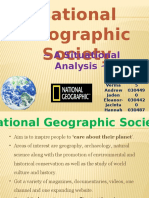 National Geographic Society: A Situational Analysis