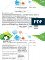 Guía de Actividades y Rubrica Fase 2 Introducción a La Fitopatología