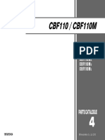 Manual de Partes Cfb110m