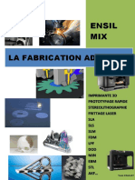 La Fabrication Additive ENSIL