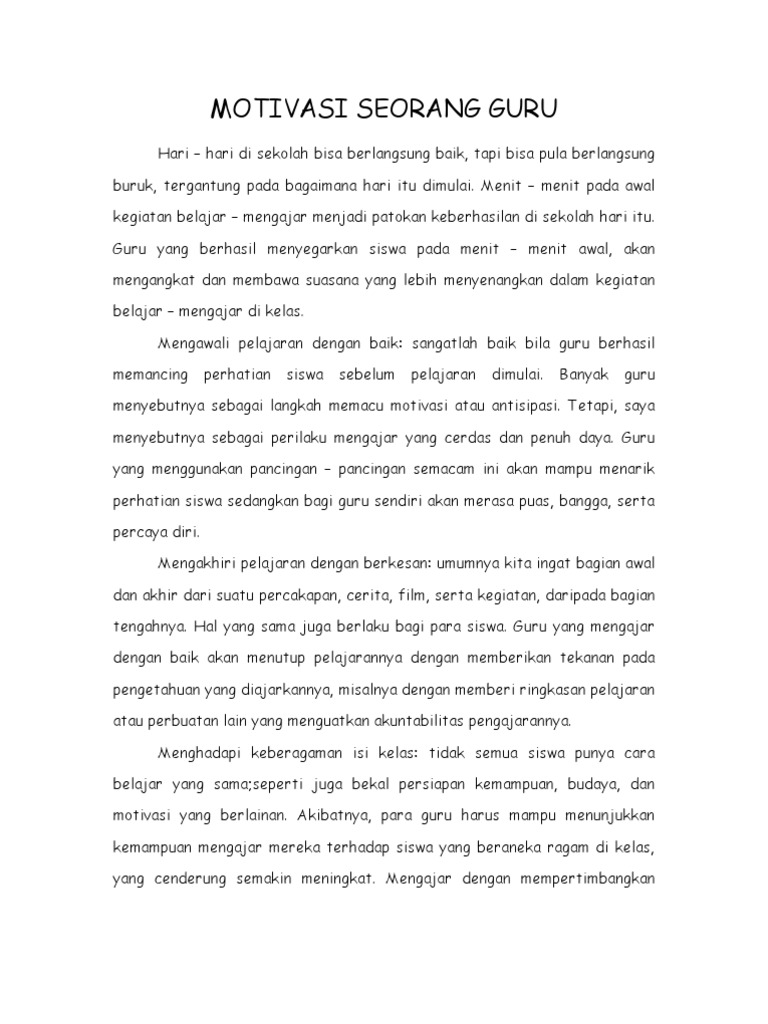 530 Gambar Motivasi Untuk Guru Terbaik