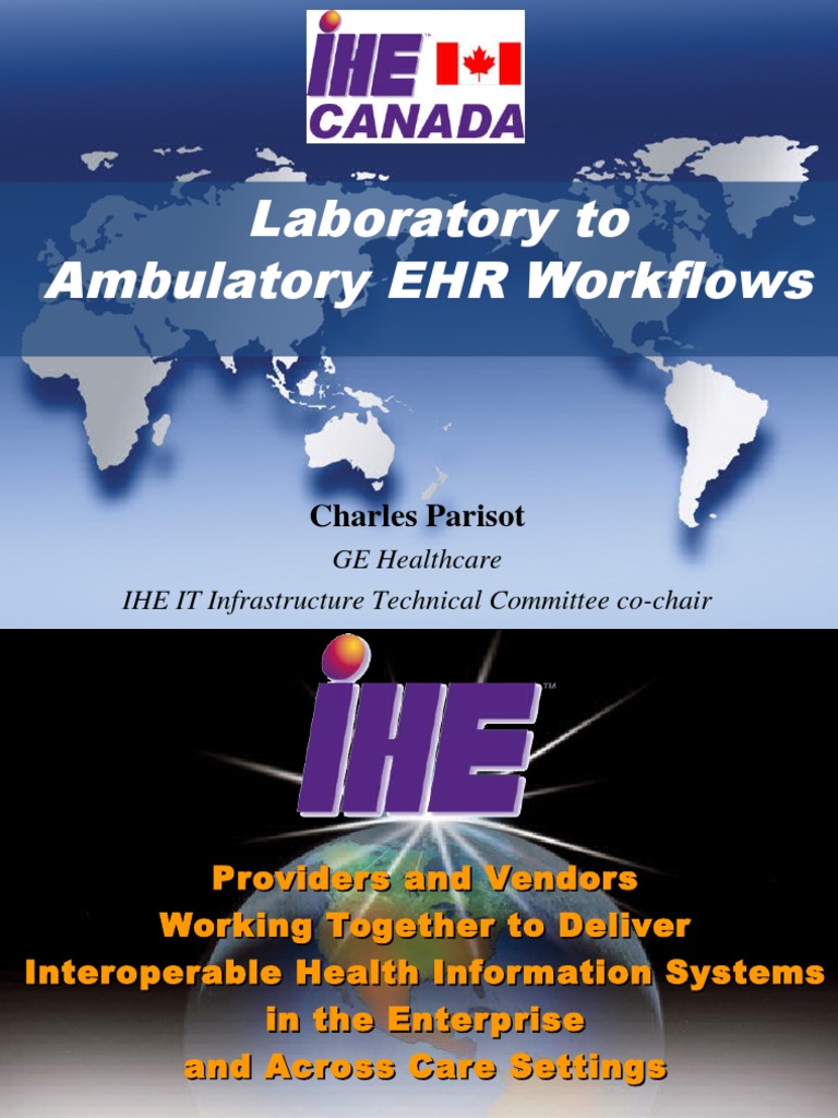 Lab to Ambulatory EHR Workflow Integration | PDF | Electronic Health ...