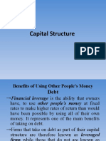 Capital Structure of TCS