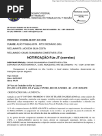 Notificação Jackson