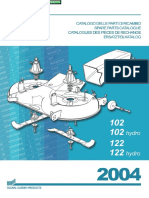 Traktior XT 190 HD - Katalog Náhradních Dílů 2004