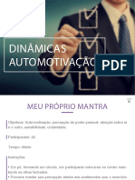 Dinâmicas de autoconhecimento e autoestima