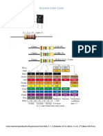 Resistor Color Codes