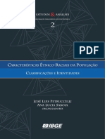 Características Étnico-Raciais Da População Brasileira