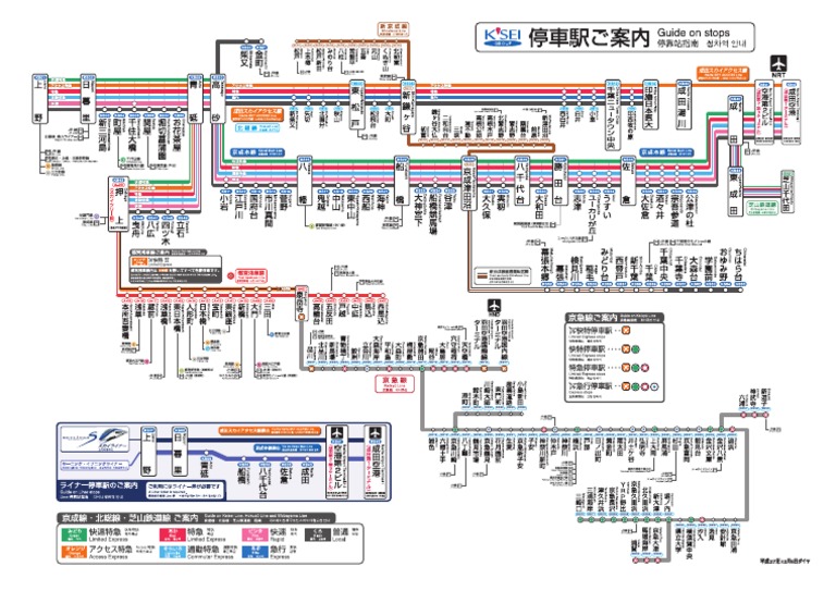 Keisei Line Map Toolkit Overview | PDF