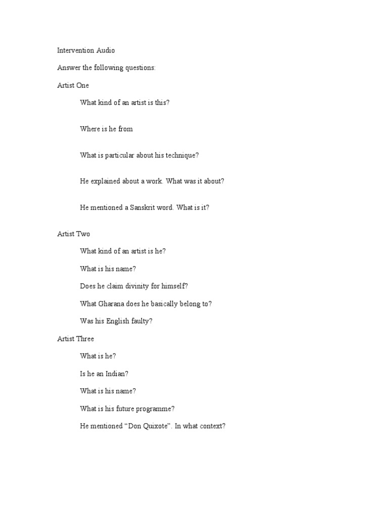 Intervention Audio | PDF | Language Arts & Discipline | Foreign ...