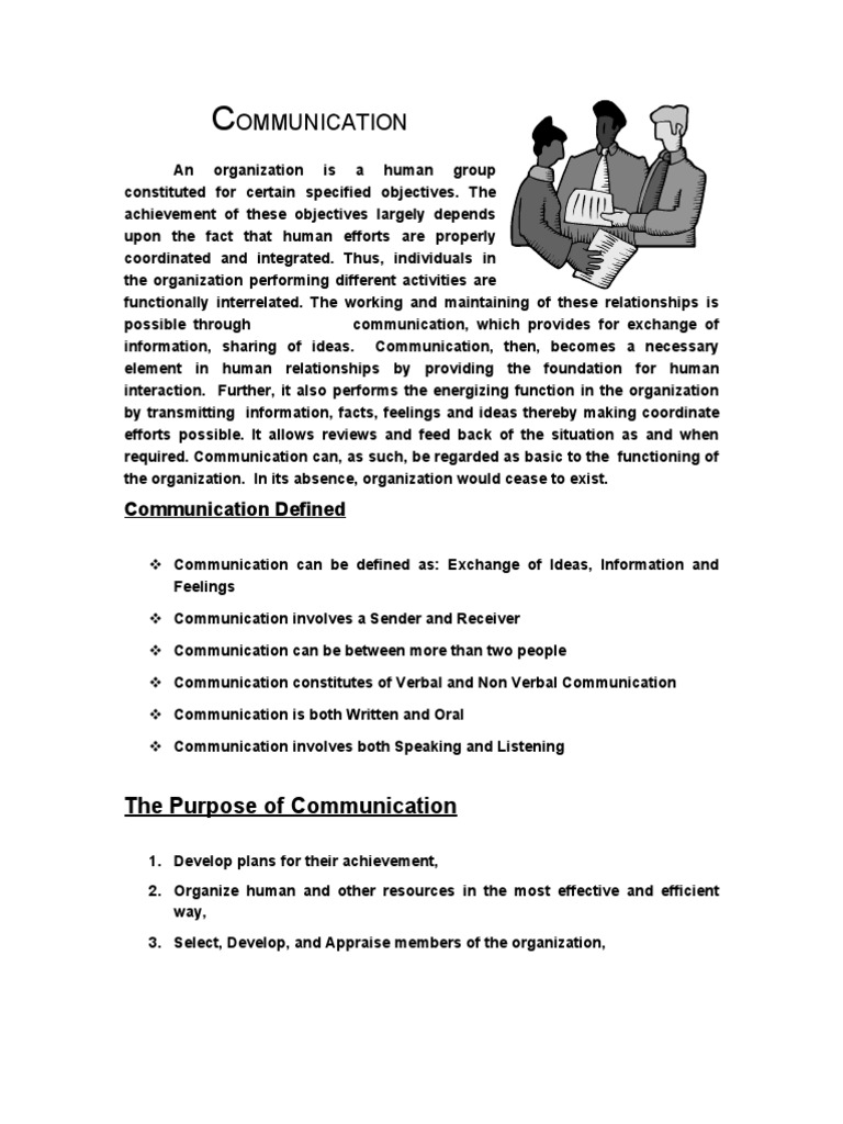 Ommunication: The Purpose of Communication | PDF | Facial Expression ...
