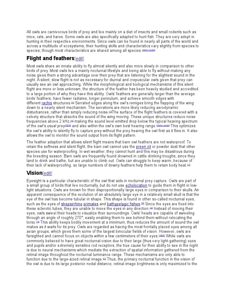 Flight and Feathers Rachis PDF Owl Tetrapods