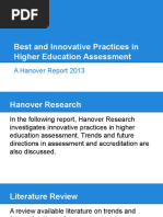 Best InnovativePractices HigherEducationAssessment - june2015FINAL