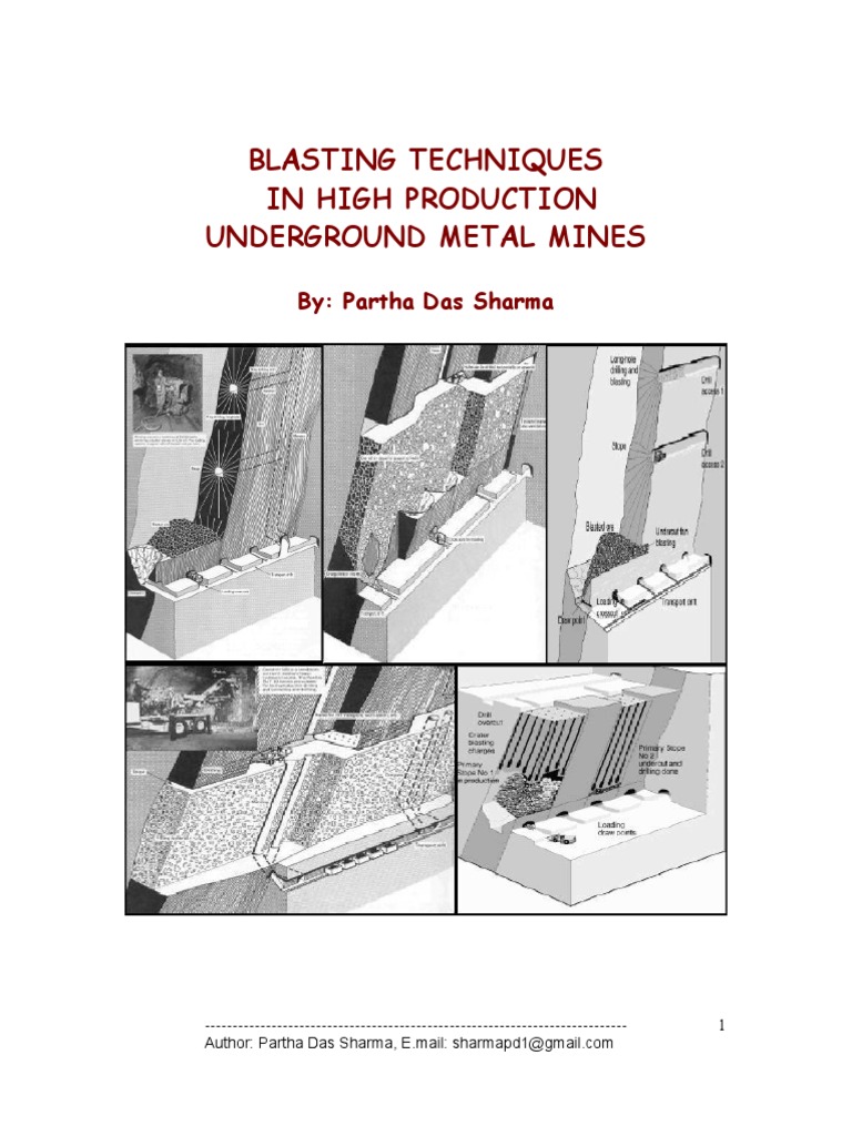 Blasting Techniques for High Production Mining | PDF | Economic Geology ...