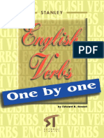 Edward Rosset English Verbs One by One Spanish Edition