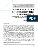 Sociología Del Periodismo Philip